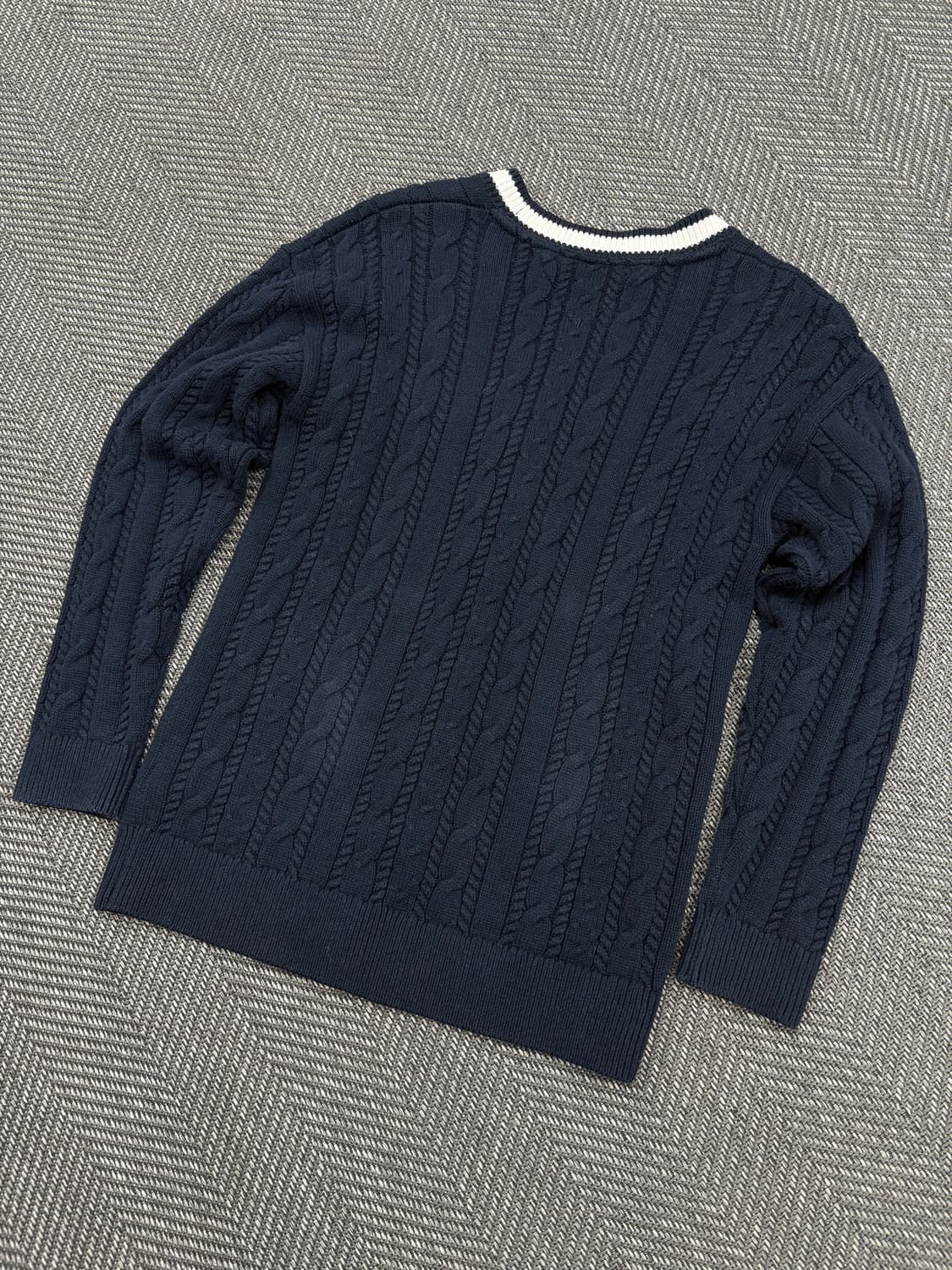 타미힐피거 가디건 네이비 상품이미지6