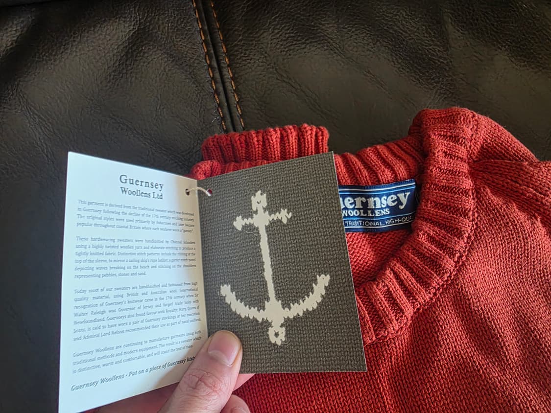 (새상품)건지울른스 스웨터  L사이즈 상품이미지4