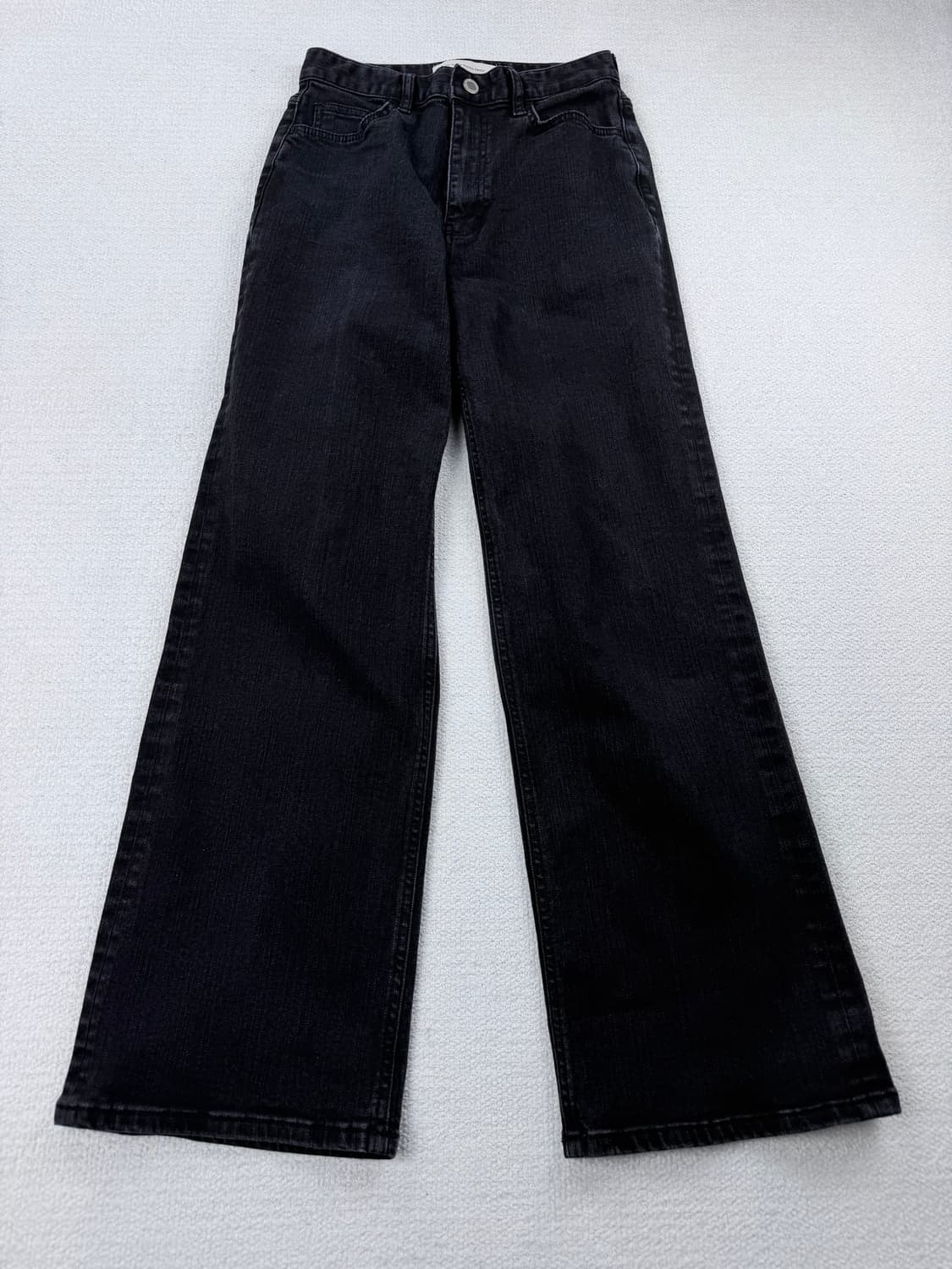 fyeo 포유온 흑청 clea straight denim 상품이미지1