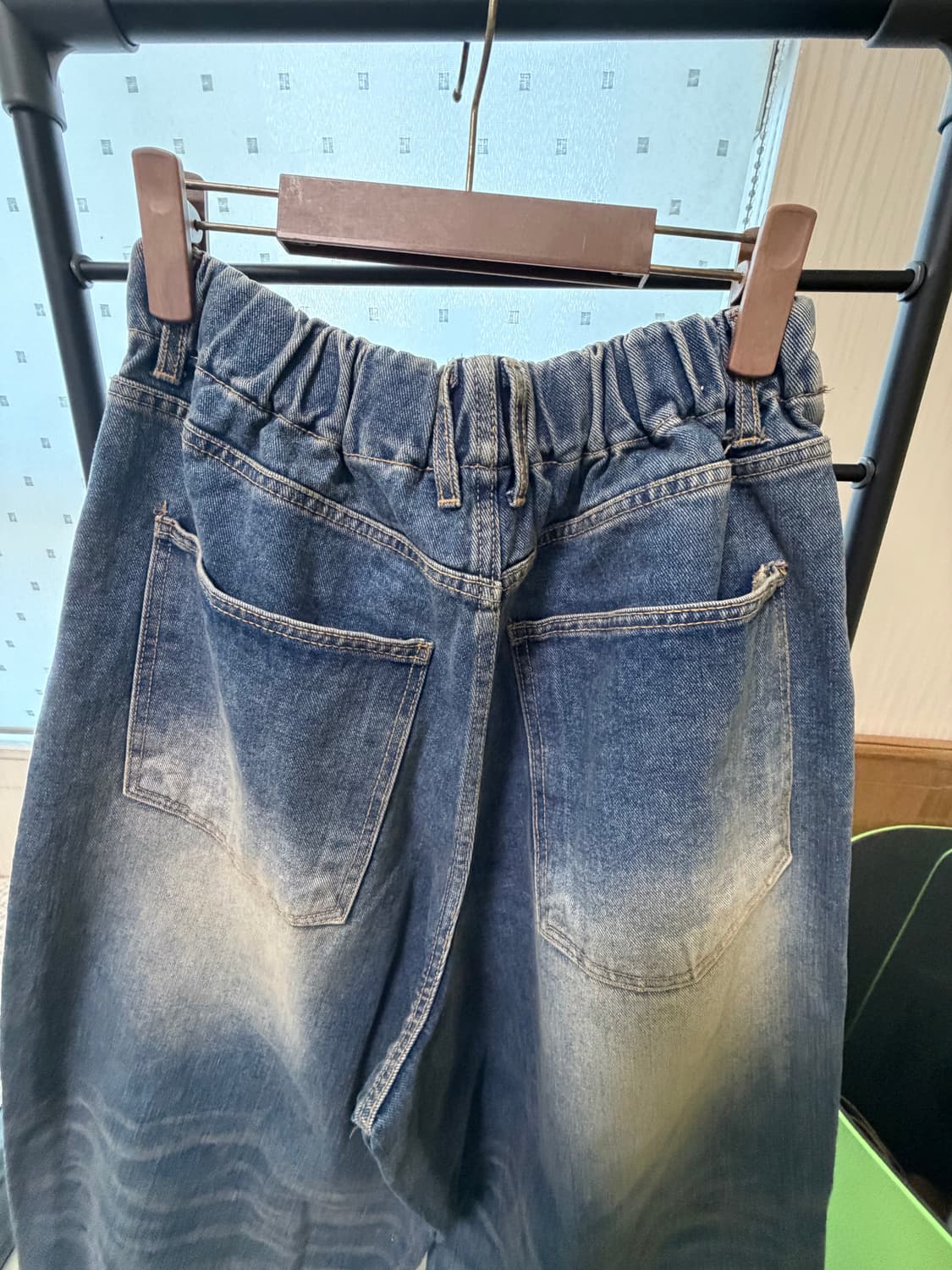 워싱 데님 팬츠 상품이미지6