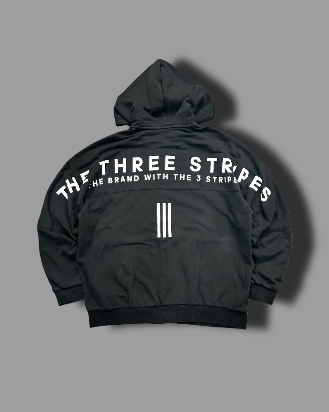 아디다스 신형 블랙 프렌치테리 후드집업 L 상품이미지5