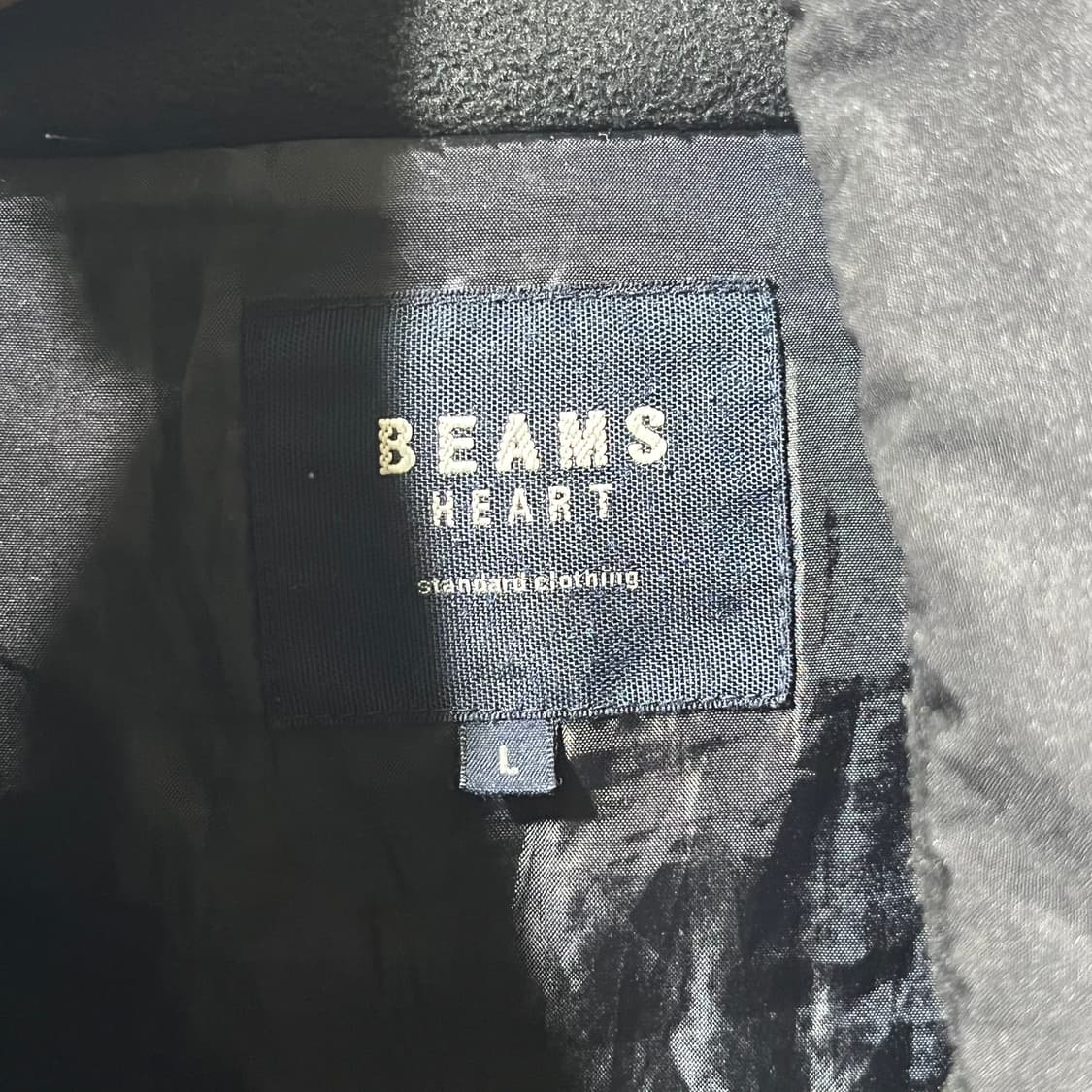 [Beams X GERRY] 빔즈하트x개리 집업 블루종 상품이미지6