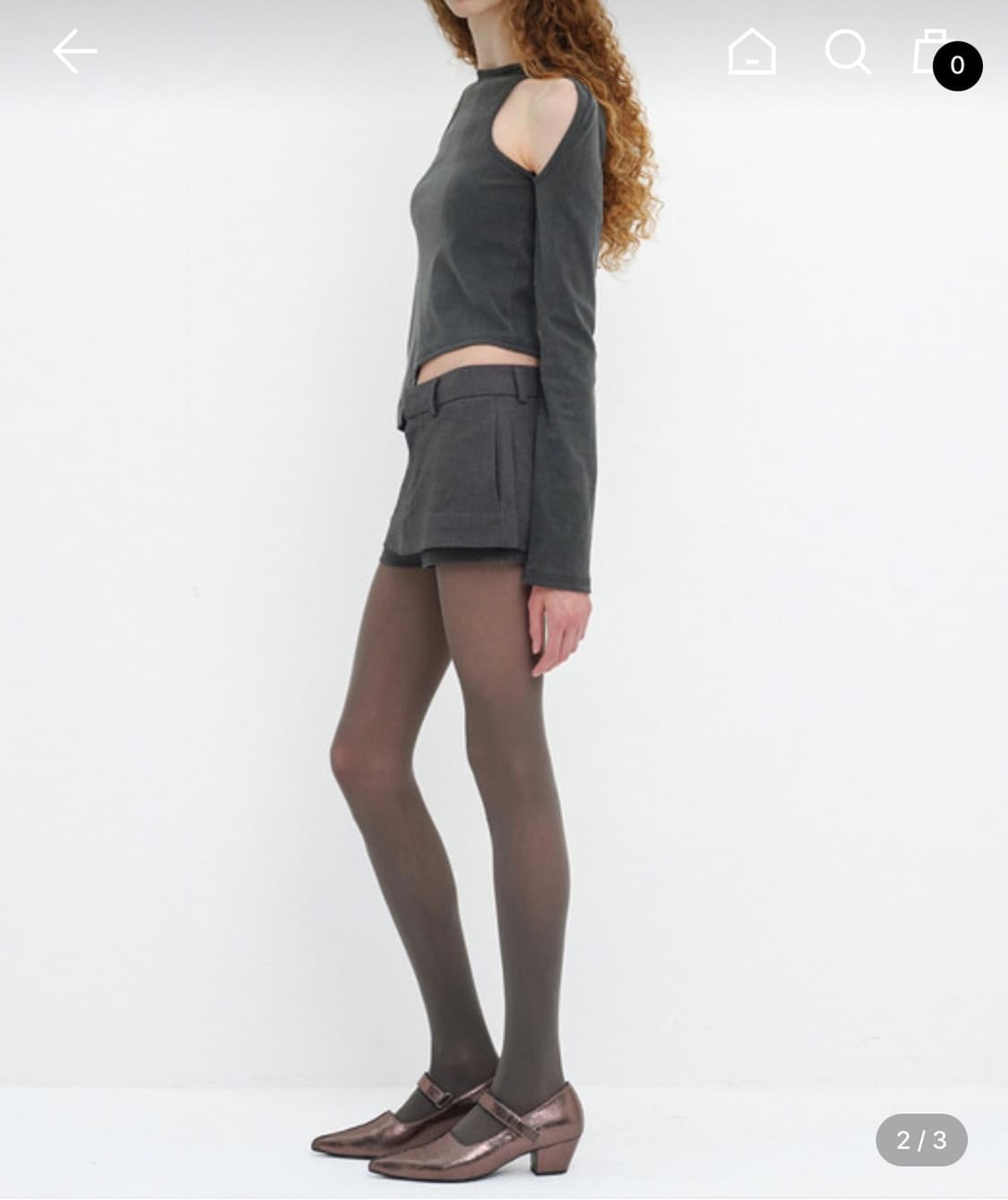 Cerric 세릭 FAKE WRAP SHORT PANTS 상품이미지2