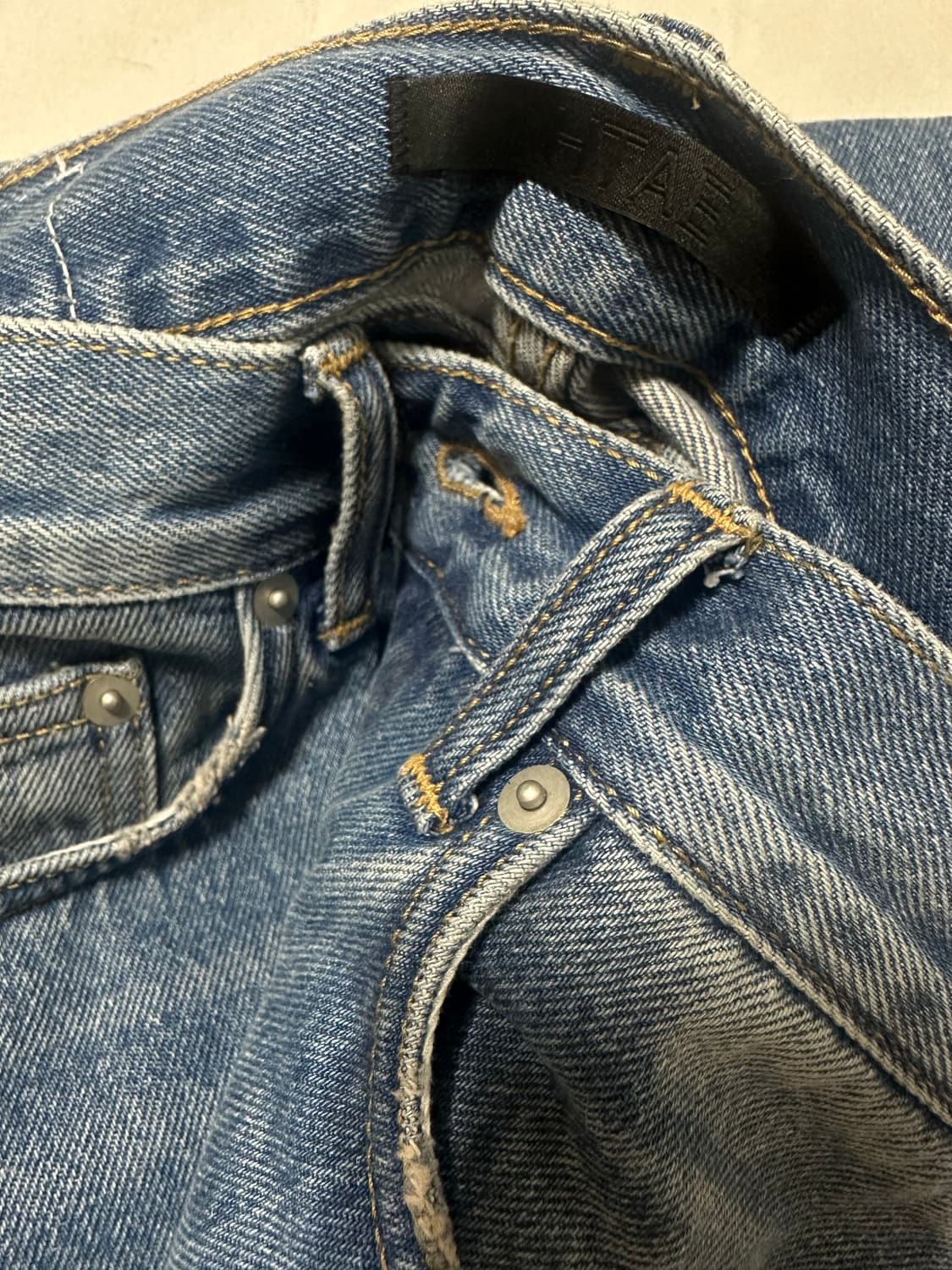 Htae Timeworn 47' Natural Indigo Denim  상품이미지6