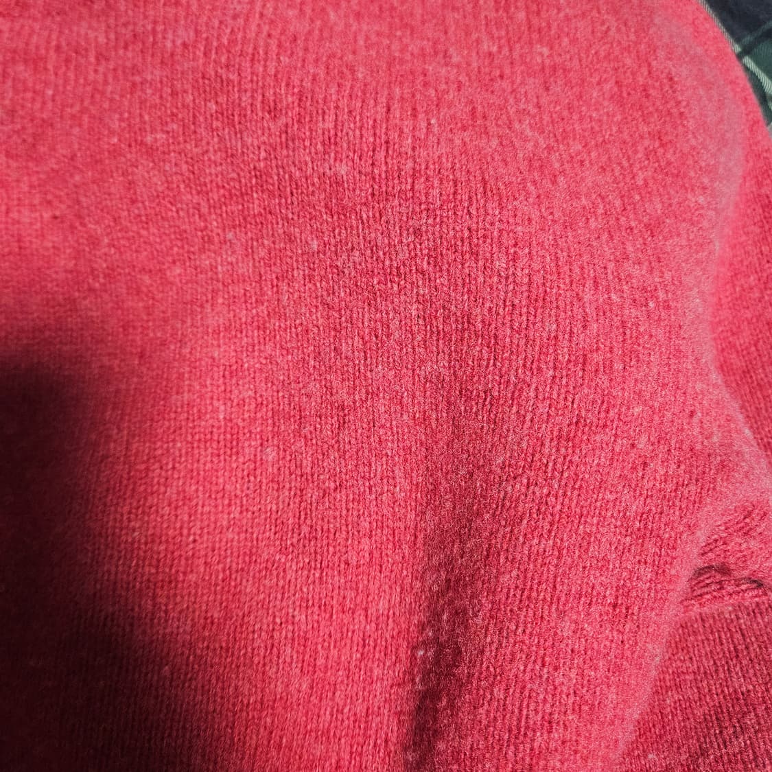 폴로 캐시미어 스웨이드패치 스웨터 m 100 상품이미지5