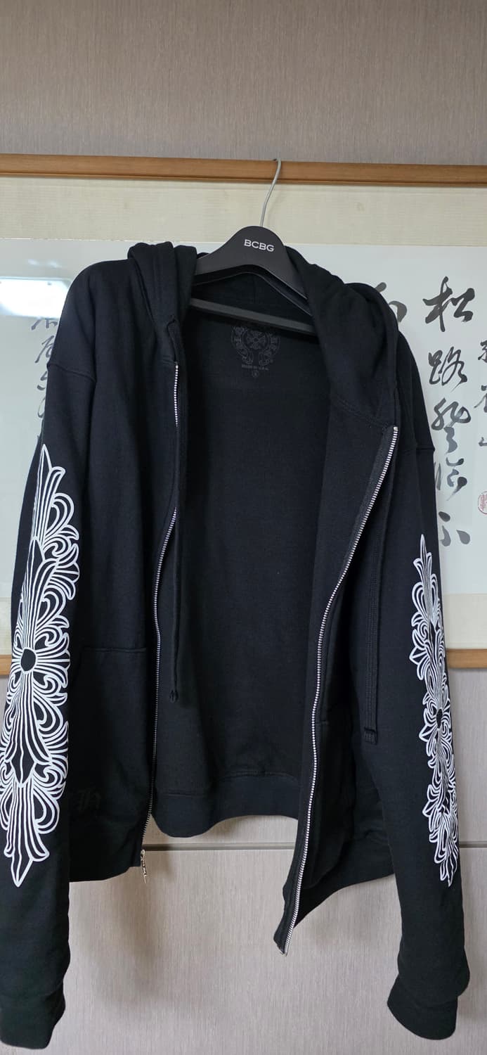 크롬하츠 홀스슈 플로럴 후드집업 헤비웨이트 S사이즈 팝니다 상품이미지1