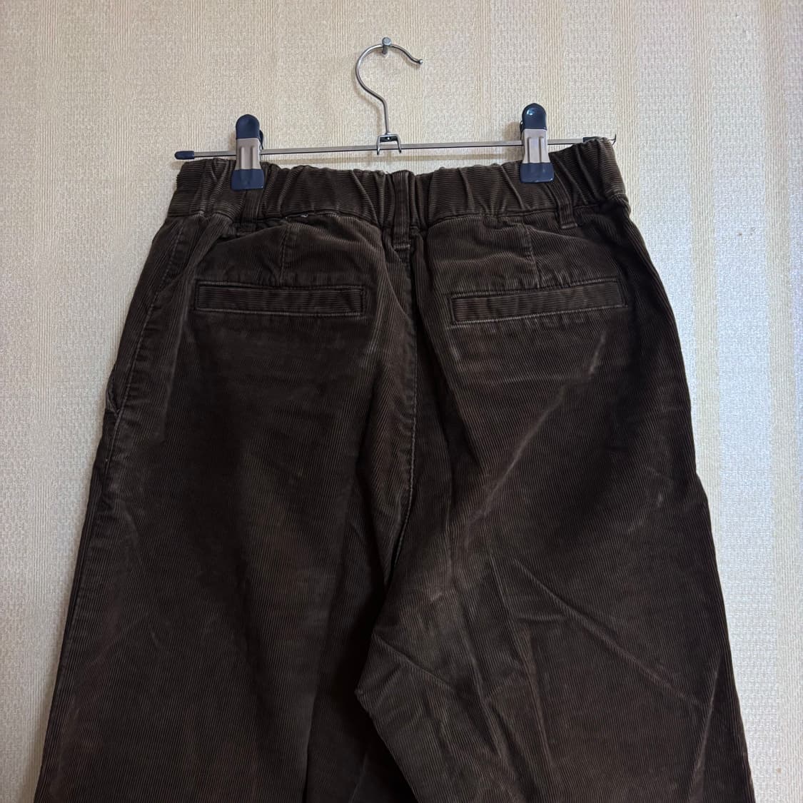 MUJI 브라운 골덴 스트레이트 팬츠 상품이미지2