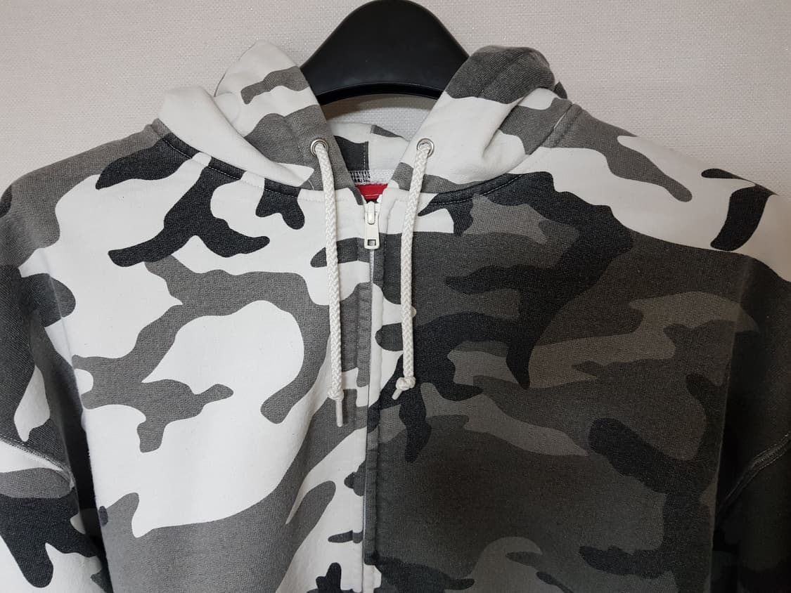 슈프림 워크 후드 집업 티셔츠 스노우 카모 24FW 상품이미지5
