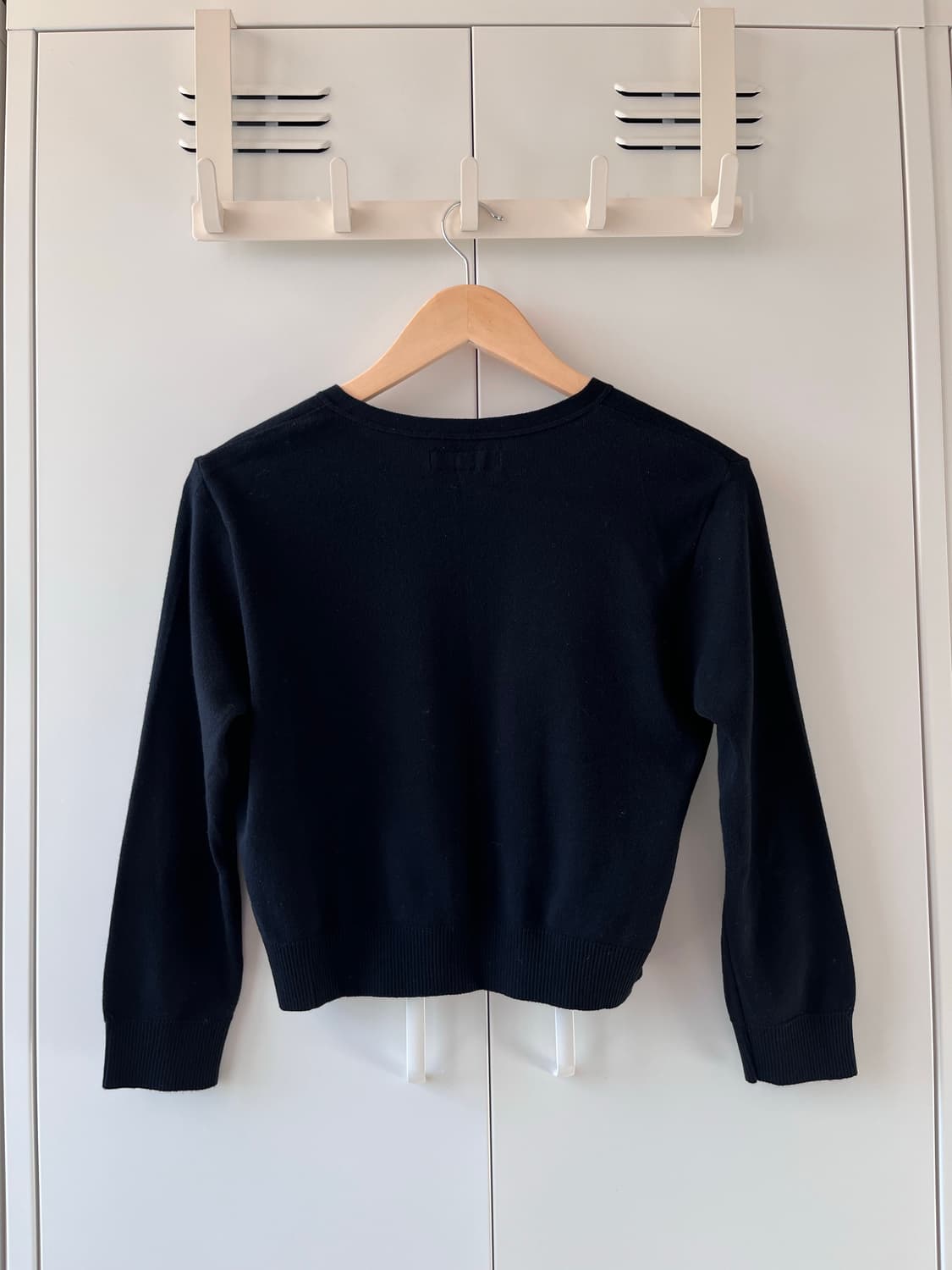 Agnes B 아네스 베 원버튼 울니트 가디건 상품이미지9