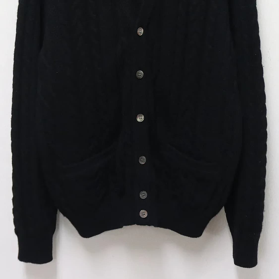 LECENT 캐시미어 케이블 가디건 63470 상품이미지4