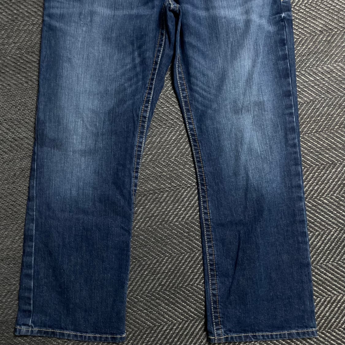 Ariat 빈티지 슬림 세미 부츠컷 워싱 데님 팬츠y 5078 상품이미지3