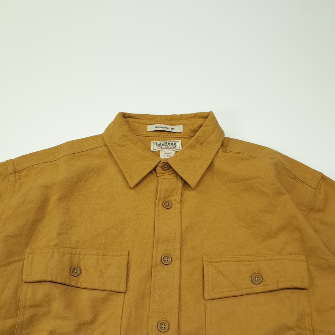 CL146 L 엘엘빈 샤무아 클로스 코튼 셔츠 상품이미지2