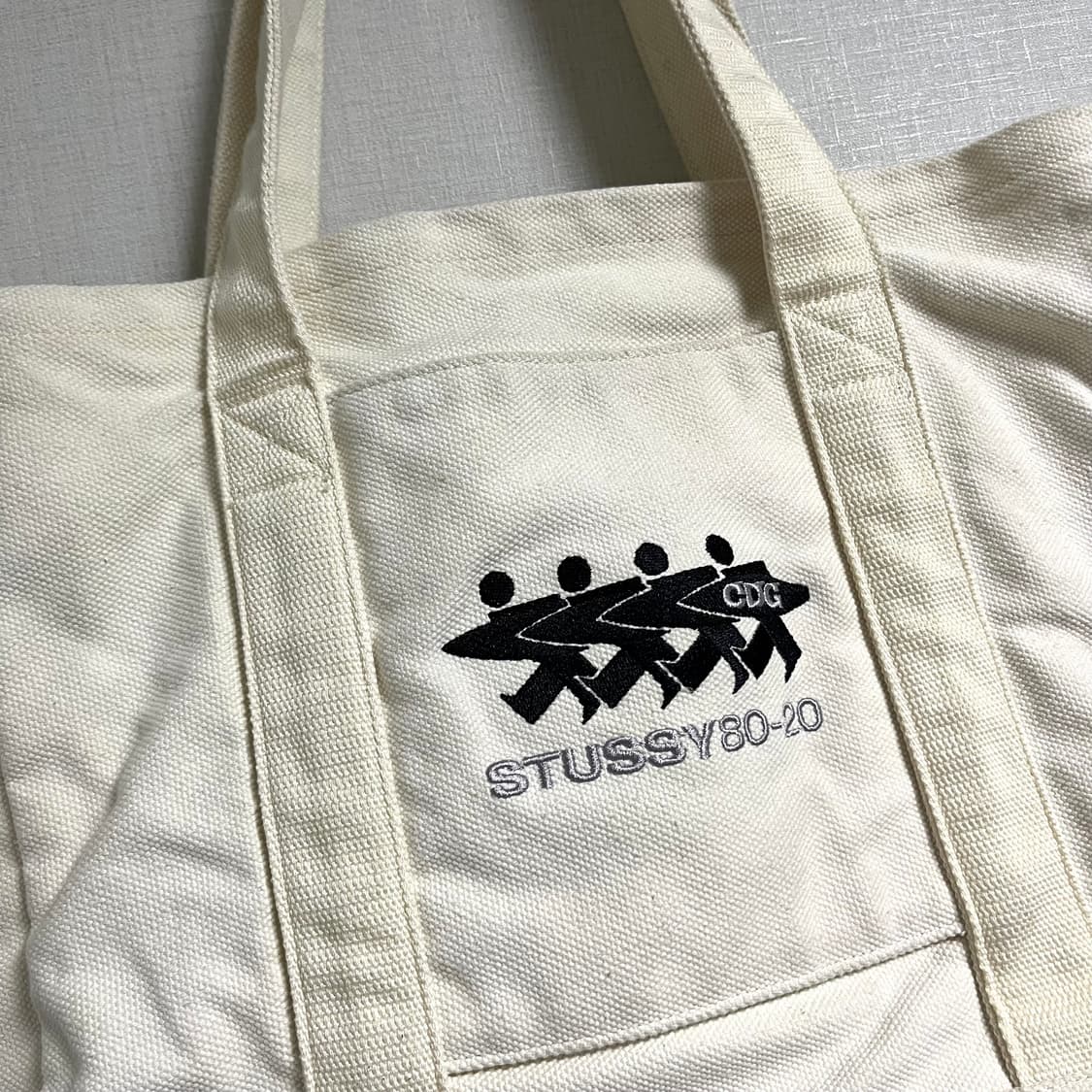 스투시 꼼데가르송 콜라보 토트백 상품이미지3