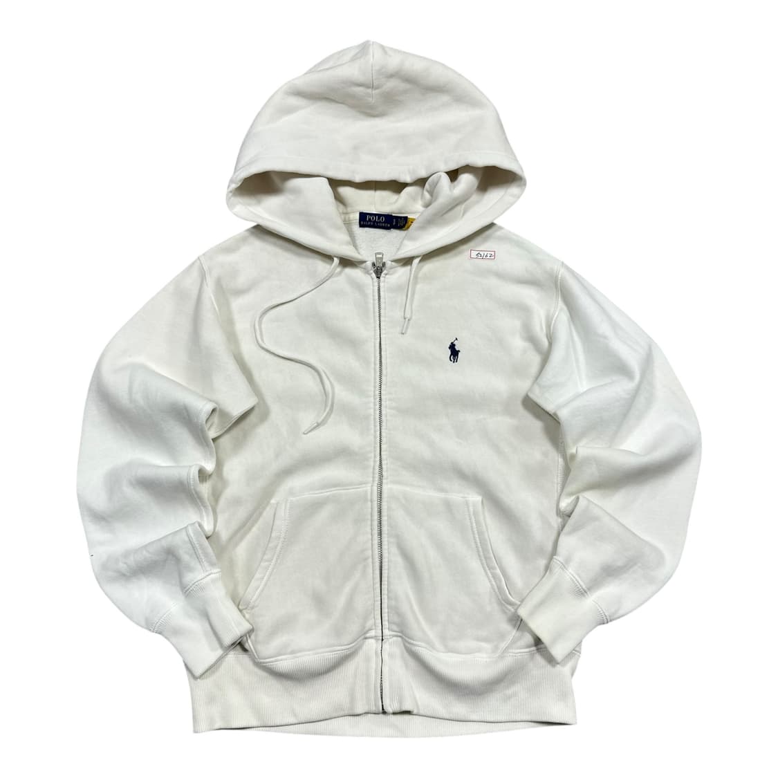 ✨ (바배) 폴로 랄프로렌 화이트 기모 후드 집업  상품이미지1