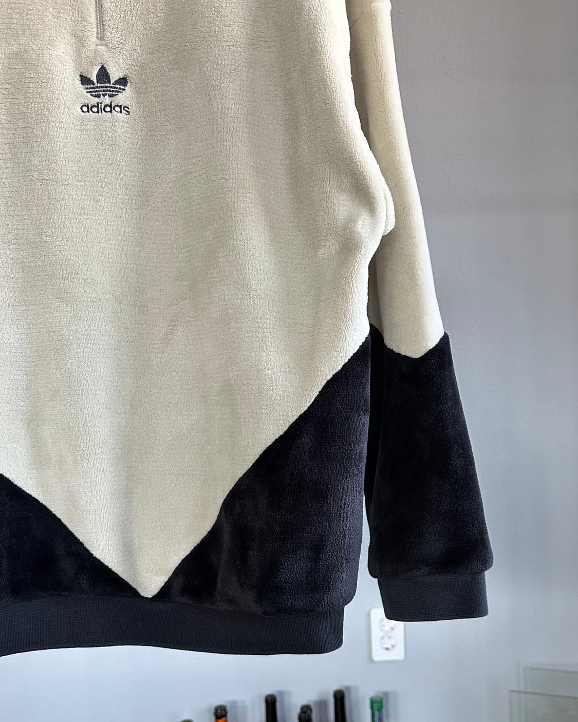 [XS]아디다스 트레포일 하프집업 후리스 플리스 상품이미지4