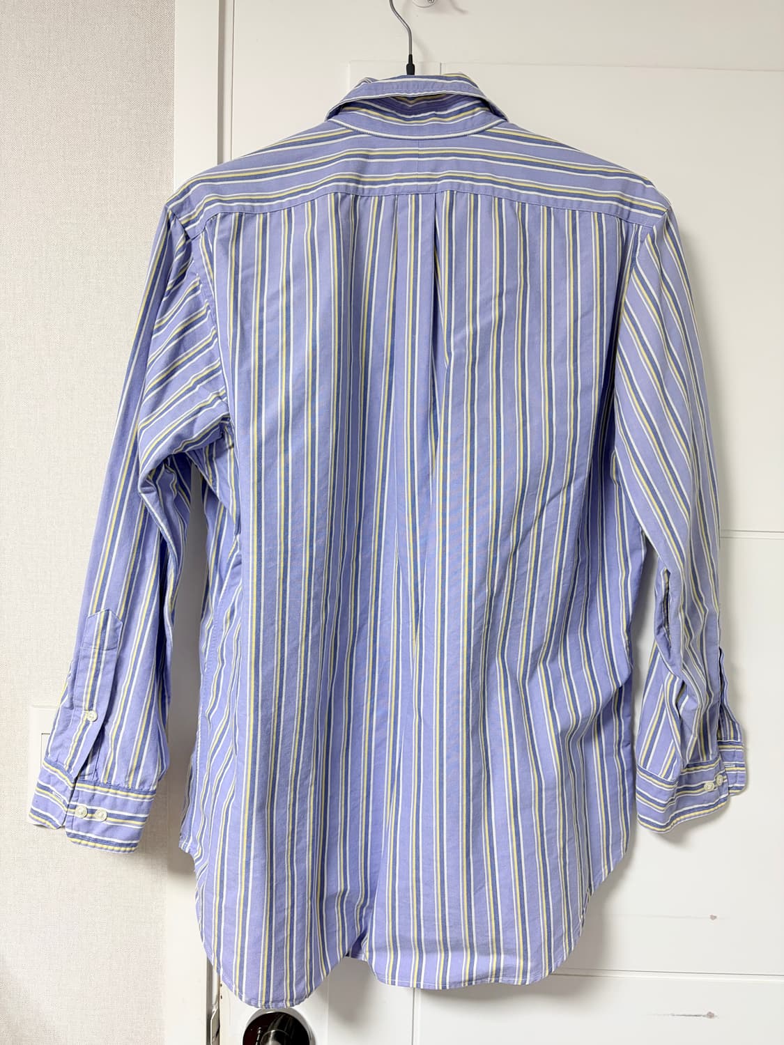 빈티지 랄프로렌 스트라이프 셔츠 하늘 오버핏 빅사이즈 상품이미지2