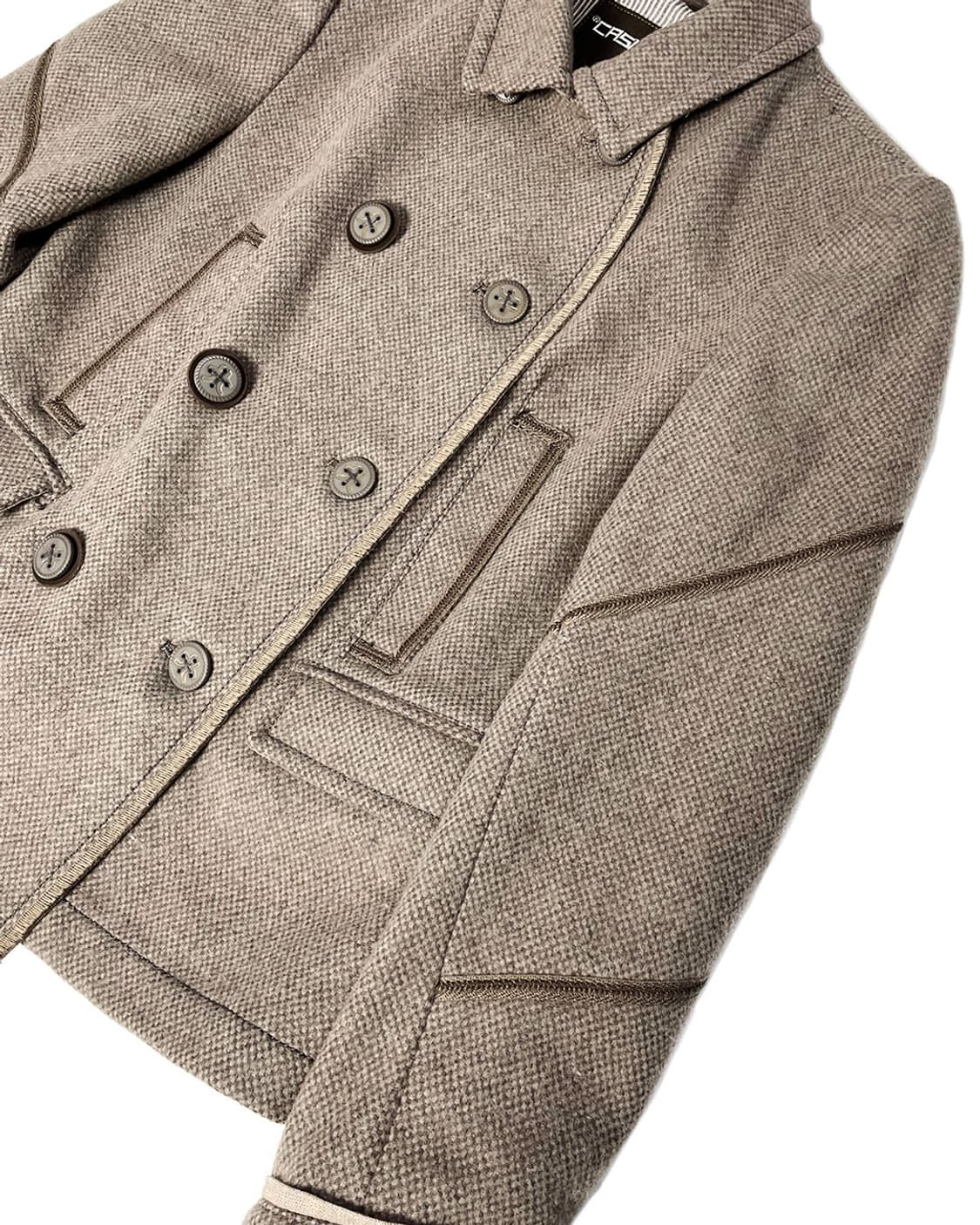 Marithe Francois Girbaud 더블 울 숏 코트  상품이미지6