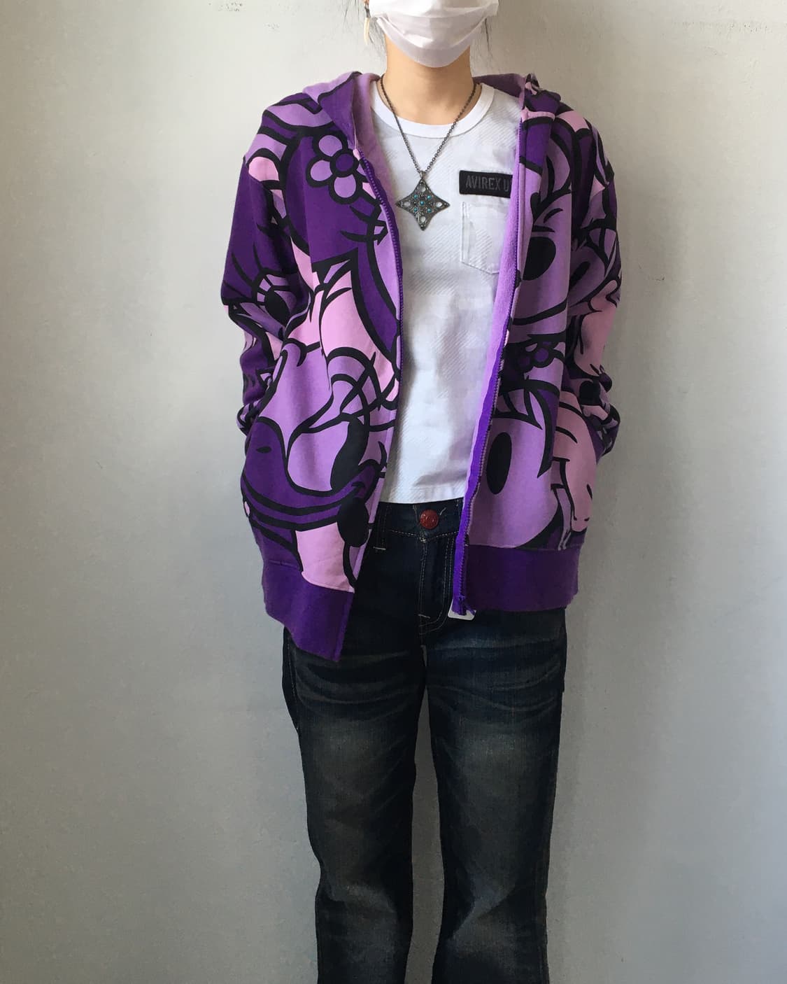 disney pattenr hood zip up 상품이미지5