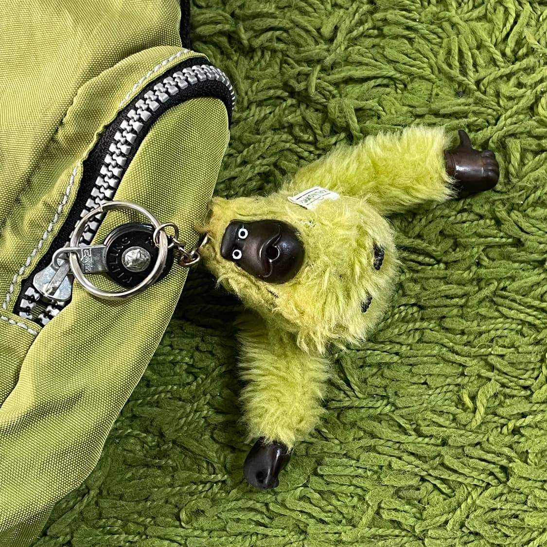 키플링 숄더백 연두색 상품이미지3