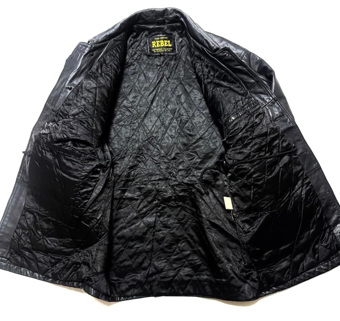 REBEL - 레더 코트 상품이미지3