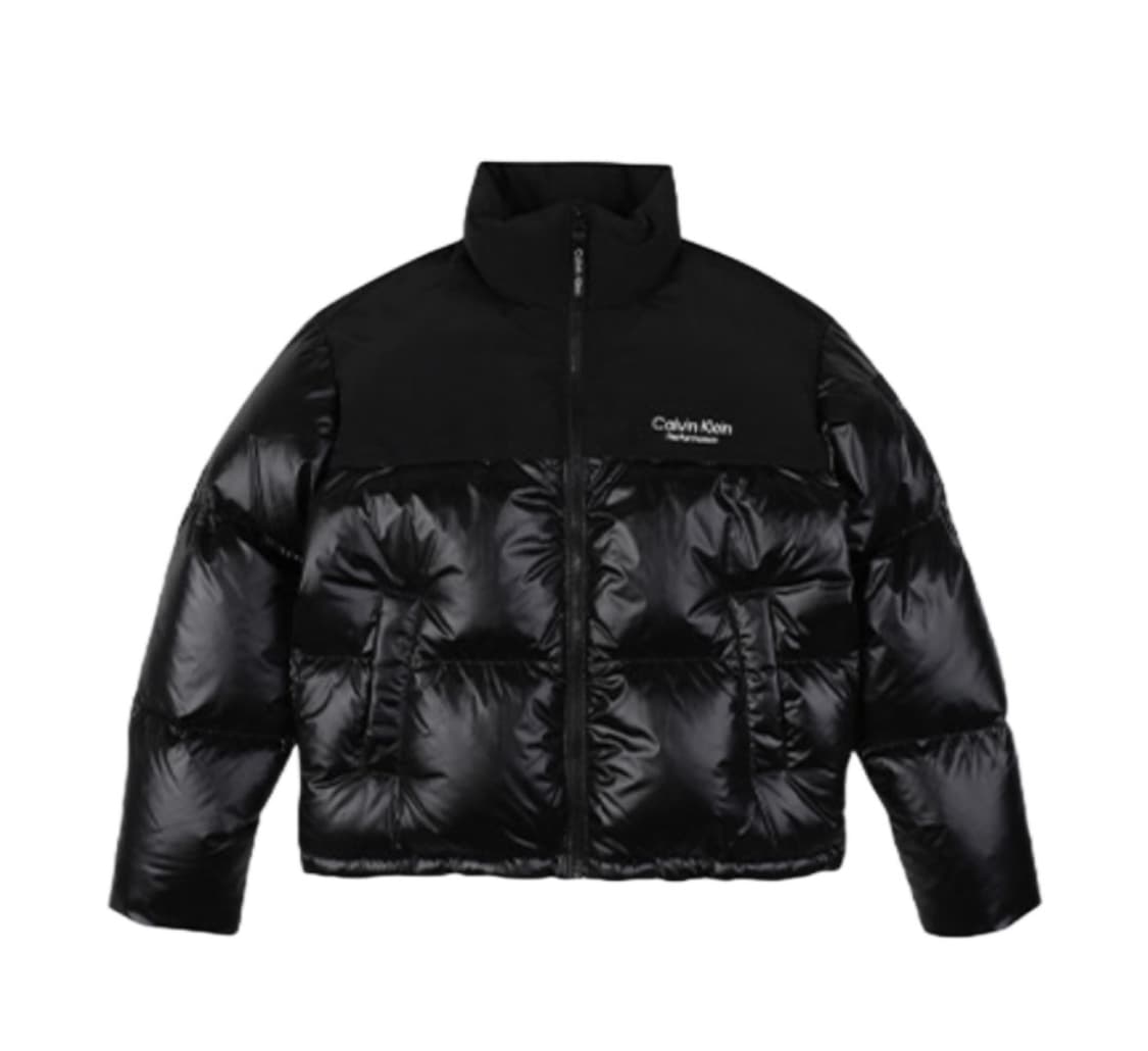 캘빈클라인 퍼포먼스 벌키 패딩 덕 다운 블랙 상품이미지1