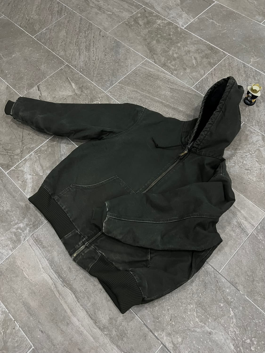 (XL) 칼하트 후드 덕 액티브 자켓 J130 MOS 모스그린 상품이미지7