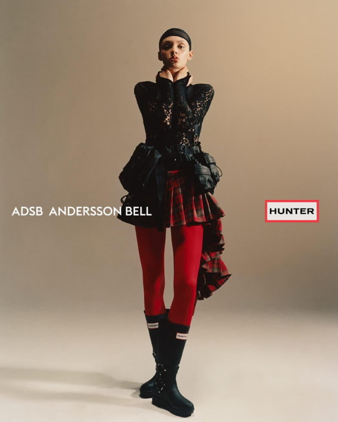 *풀박스* 헌터 x 앤더슨벨 오리지날 2.0 톨 부츠 블랙 W250 상품이미지2