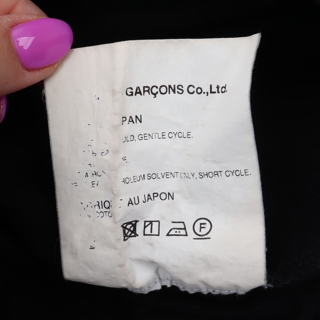 꼼데가르송 하트 와펜 롱슬리브 상품이미지10