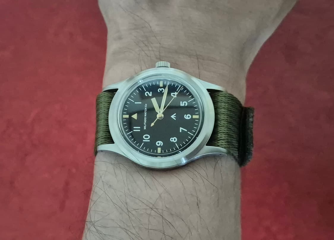 Militado MK-XI 오마주 파일럿 워치 상품이미지4
