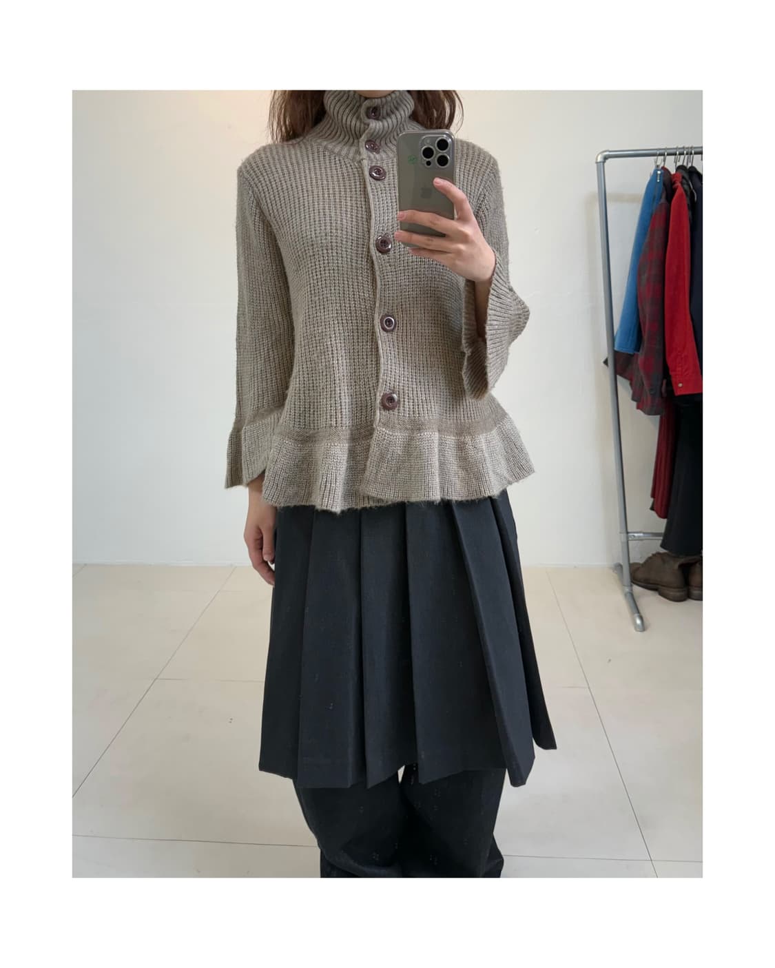 빈티지 니트 가디건 상품이미지4