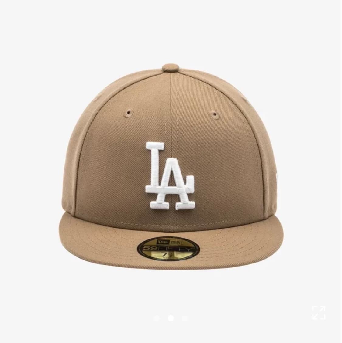 뉴에라 LA 다저스 59FIFTY 베이지 모자 상품이미지1