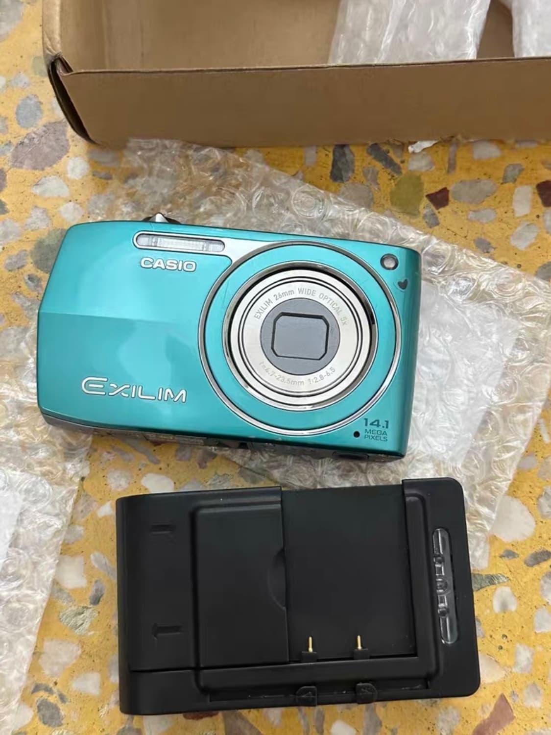 모카 디카 카시오 엑슬림 z2300 블루 디지털카메라 상품이미지1