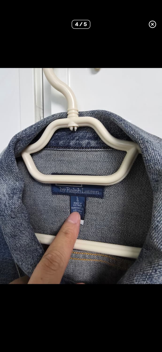 폴로 랄프로렌 데님 2세대 트러커 재킷 상품이미지4