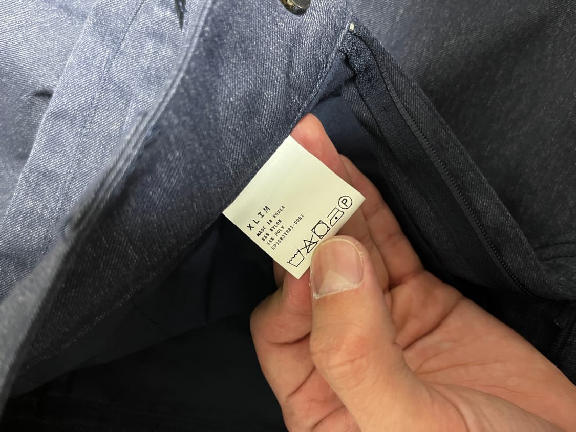 [1] Xlim SYNOPSIS.3 TROUSERS-NAVY 상품이미지3