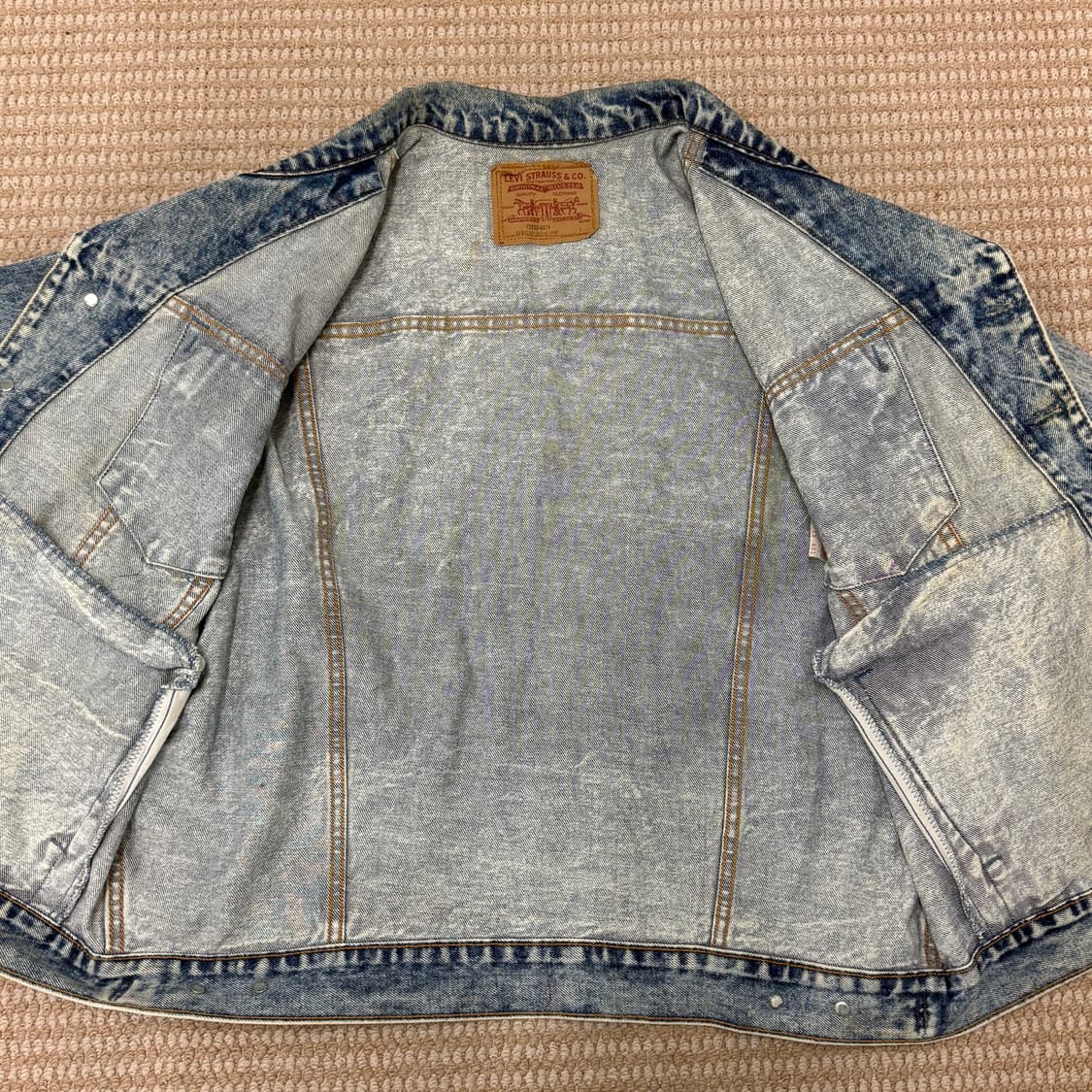 리바이스 75532-0214 데님 트러커 자켓 Canada 상품이미지5