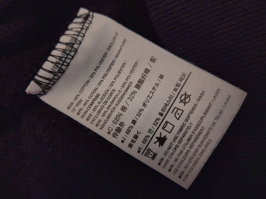 오리지날 아크테릭스 코튼 빅로고 후디티 상품이미지8