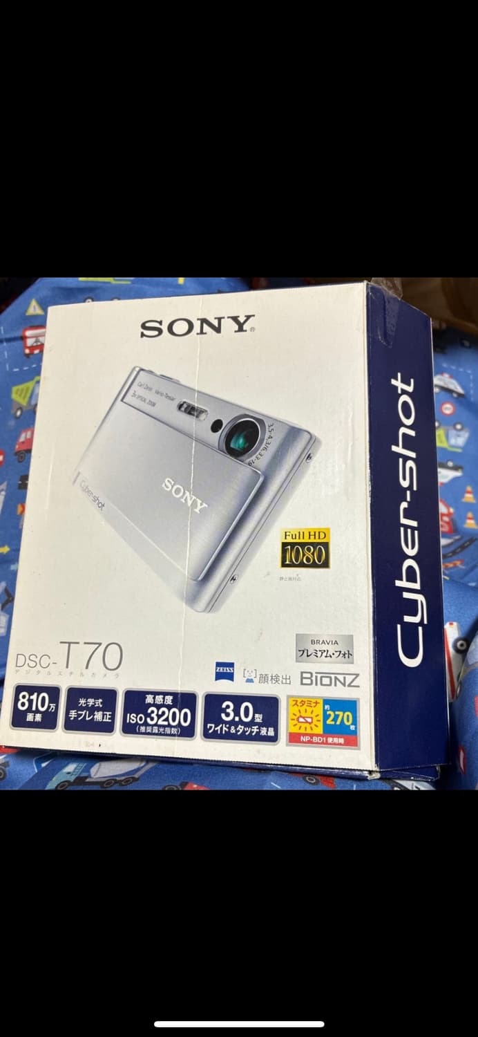 *작례* 소니 사이버샷 dsc t70 풀박스 상품이미지1