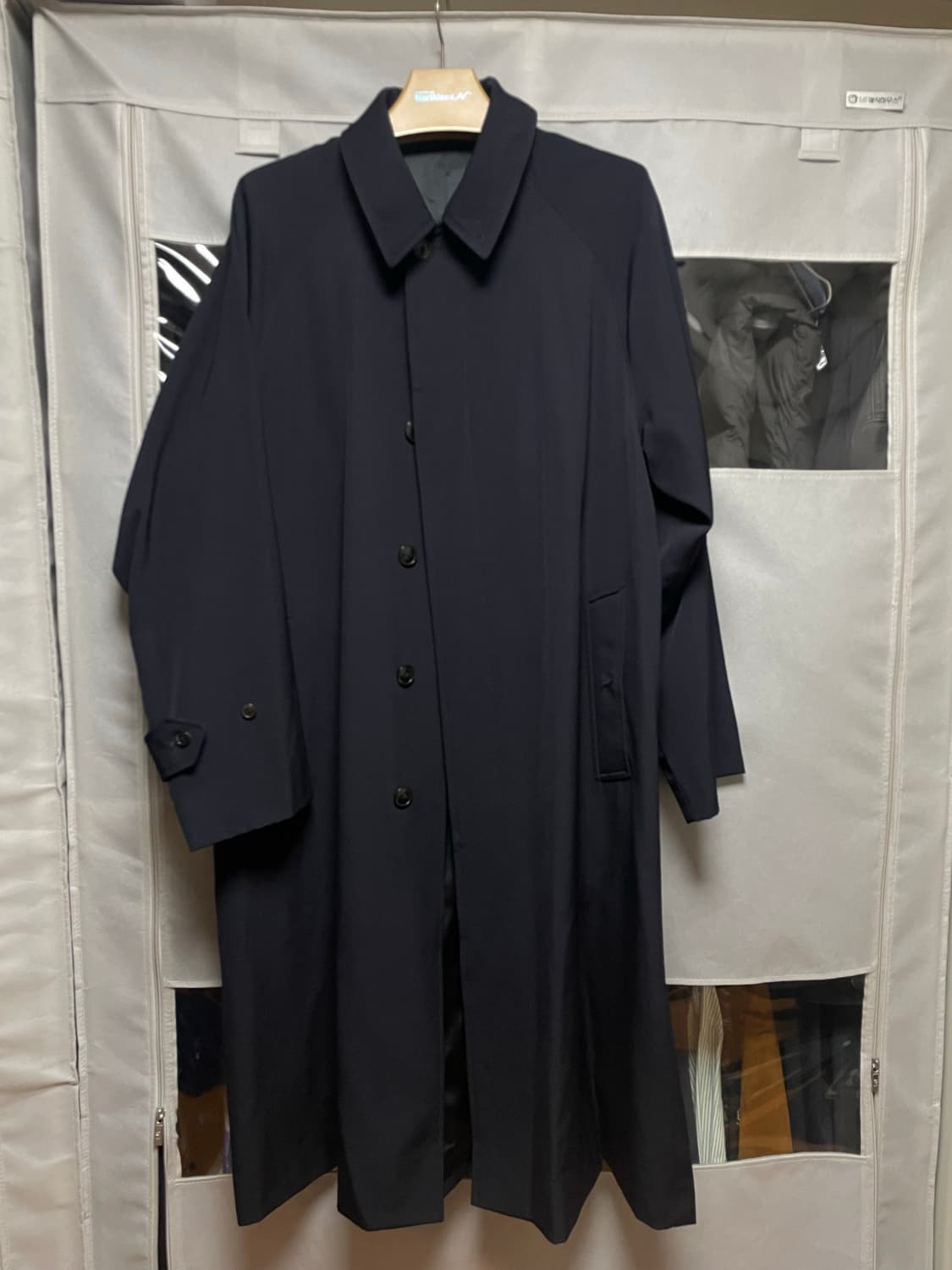 코모리 울개버딘 코트 3사이즈 상품이미지4