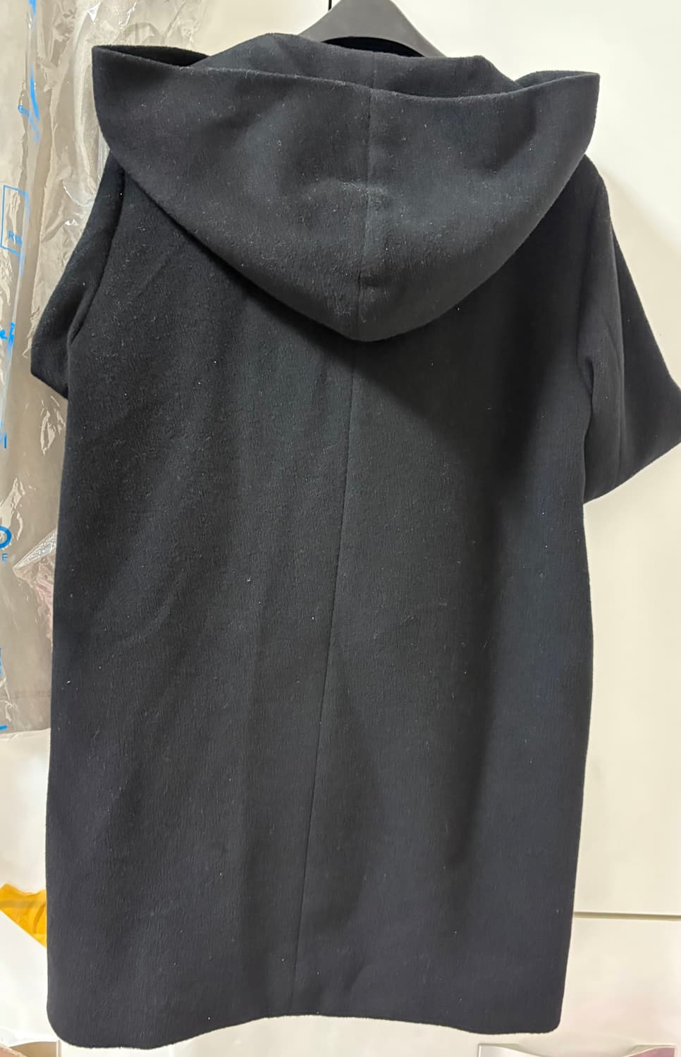 시스템 후드 울 코트   새상품 상품이미지2