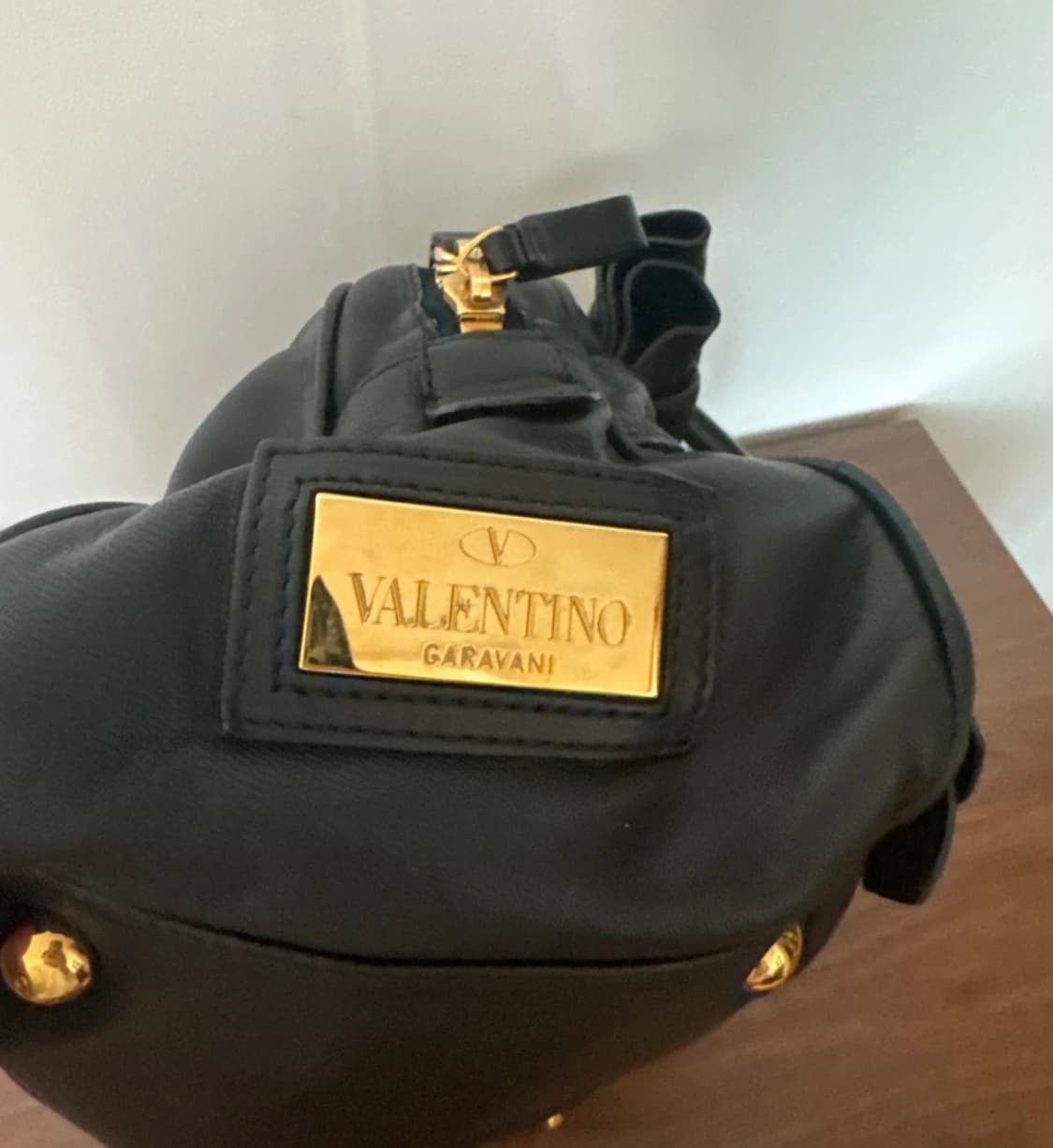 Valentino 발렌티노 가라바니 누아쥬 보우 토트백 상품이미지4