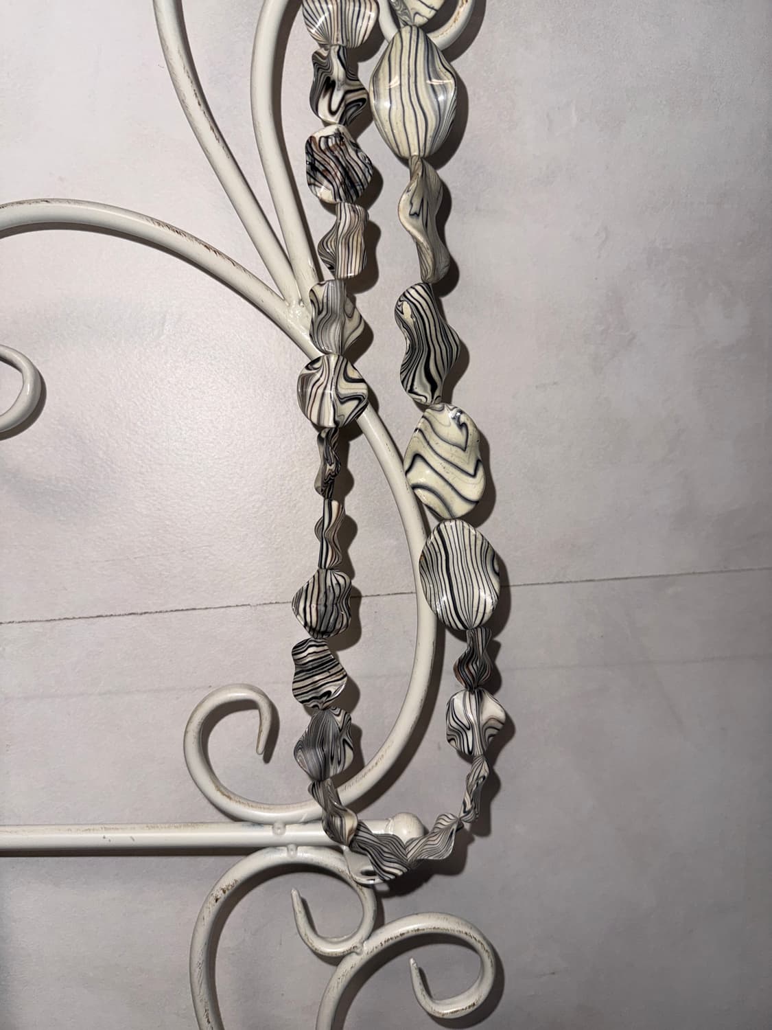 Ivory oriental marble necklace  상품이미지4