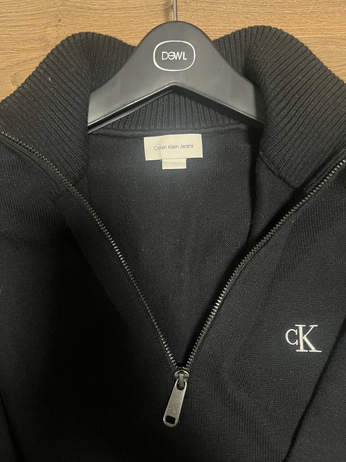 캘빈클라인 반 집업 니트 상품이미지3