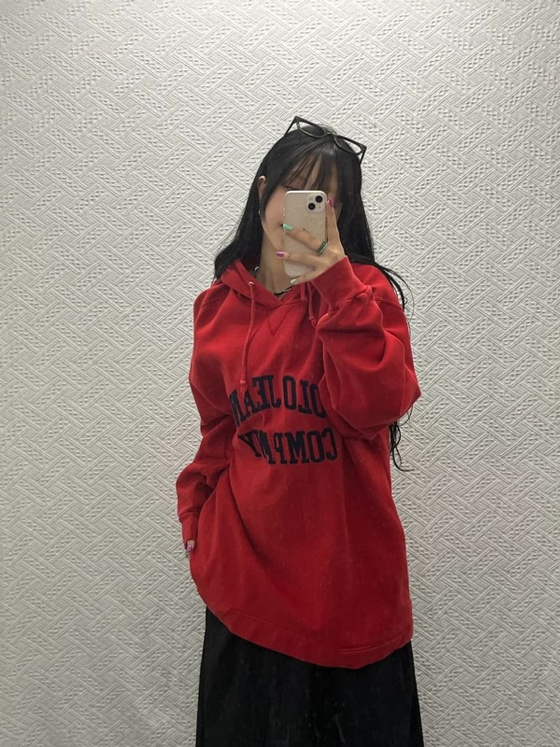 폴로 랄프로렌 올드스쿨 빈티지 빅사이즈 오버핏 후드티 L C06656 상품이미지2