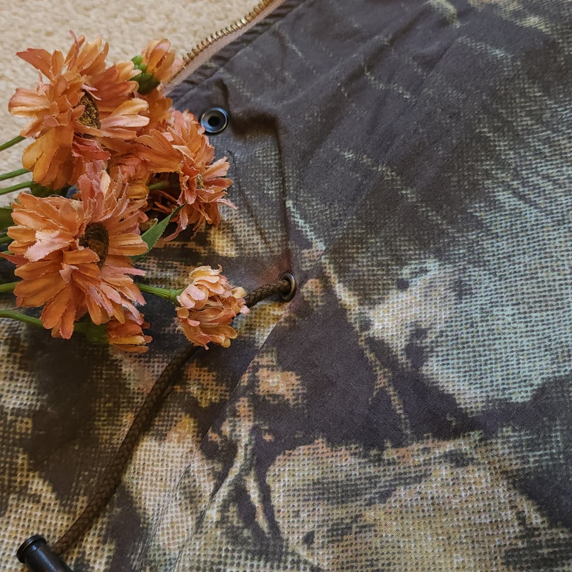 폴로 데님앤 서플라이 헌팅자켓 마운틴 파카 아트 프린팅 M 상품이미지10