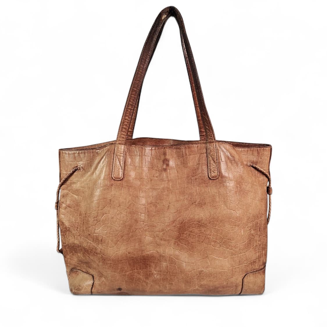 aniary 아니아리 크로크 엠보싱 빈티지가공 토트백 재패니즈 포터 상품이미지2