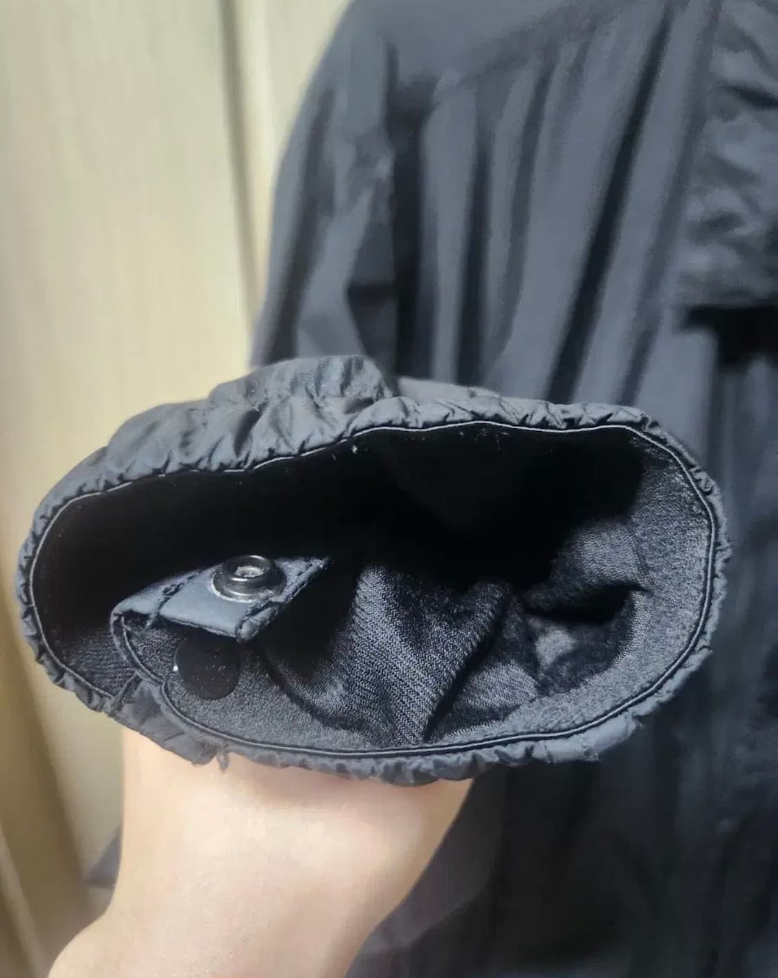 [M] 스톤아일랜드  크링클랩스 오버셔츠자켓 블랙 10123 상품이미지6