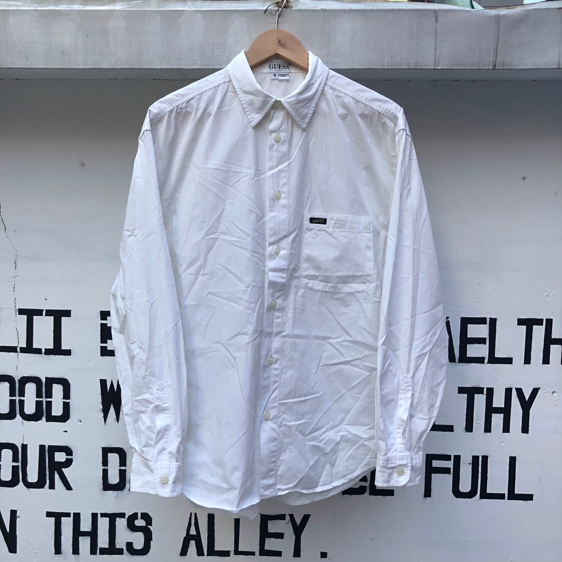 90s Guess USA 화이트 셔츠  상품이미지1