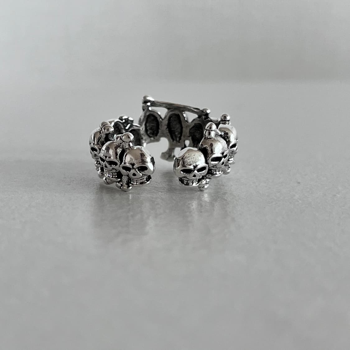 스컬 반지 상품이미지4