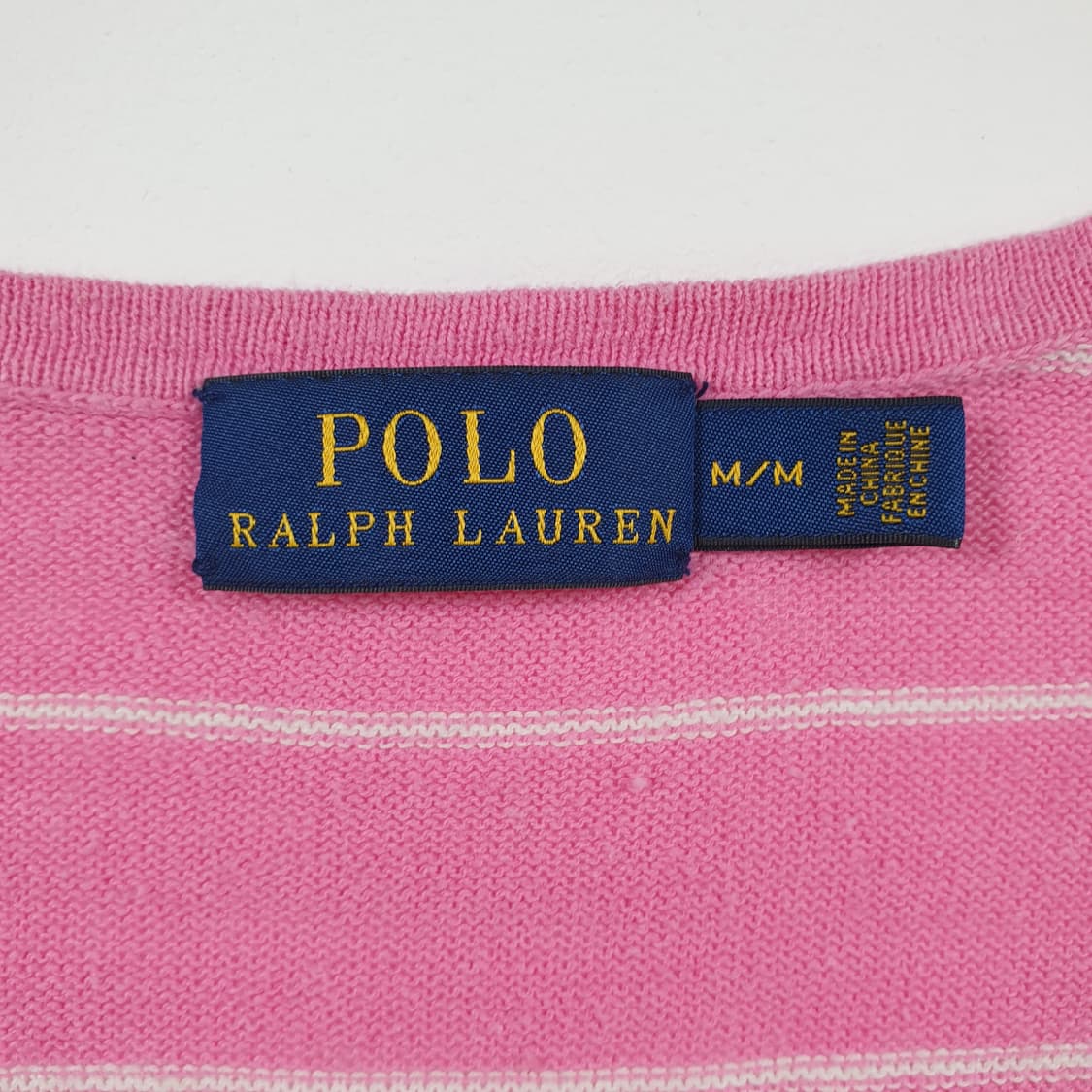 폴로 랄프로렌 스트라이프 브이넥 니트 상품이미지2