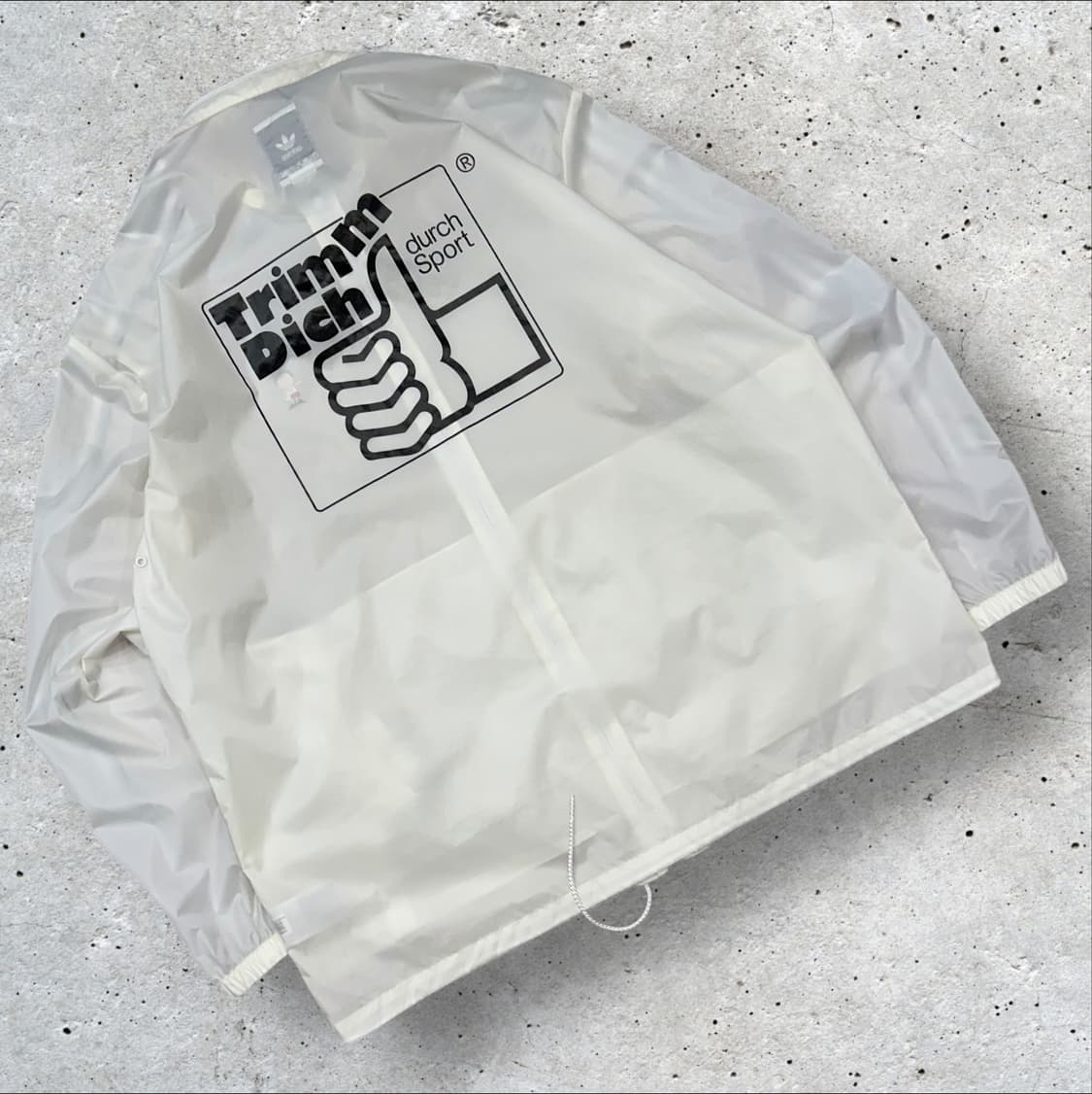 [2XL] 아디다스 트림디히 빅로고 바람막이 자켓 가방 A485 상품이미지1